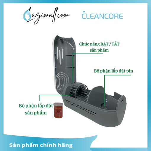 Máy khử mùi, khử khuẩn Clean Core Gel Dispenser - hinh 02