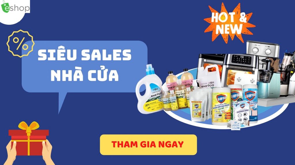 Siêu Sales Nhà Cửa cùng ENZYCO