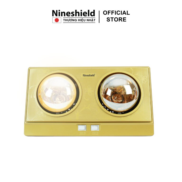 Đèn Sưởi Nhà Tắm 2 Bóng Nineshield NS042B hinh 06