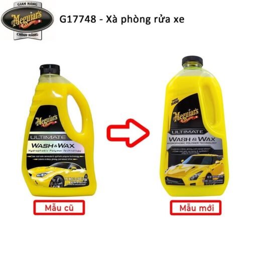 Meguiar's Xà phòng rửa xe có chất tạo bóng dòng cao cấp Ultimate - hinh 03